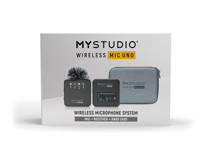 MyStudio Wireless MIC UNO Packaging